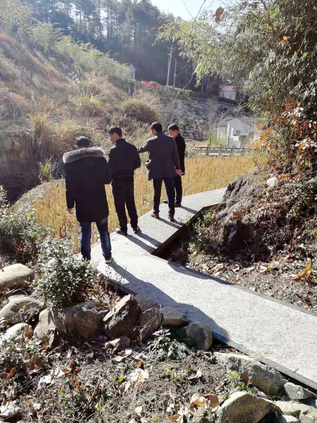 文旅投公司組織開展大別山房車營地二期升級改造工程調研工作