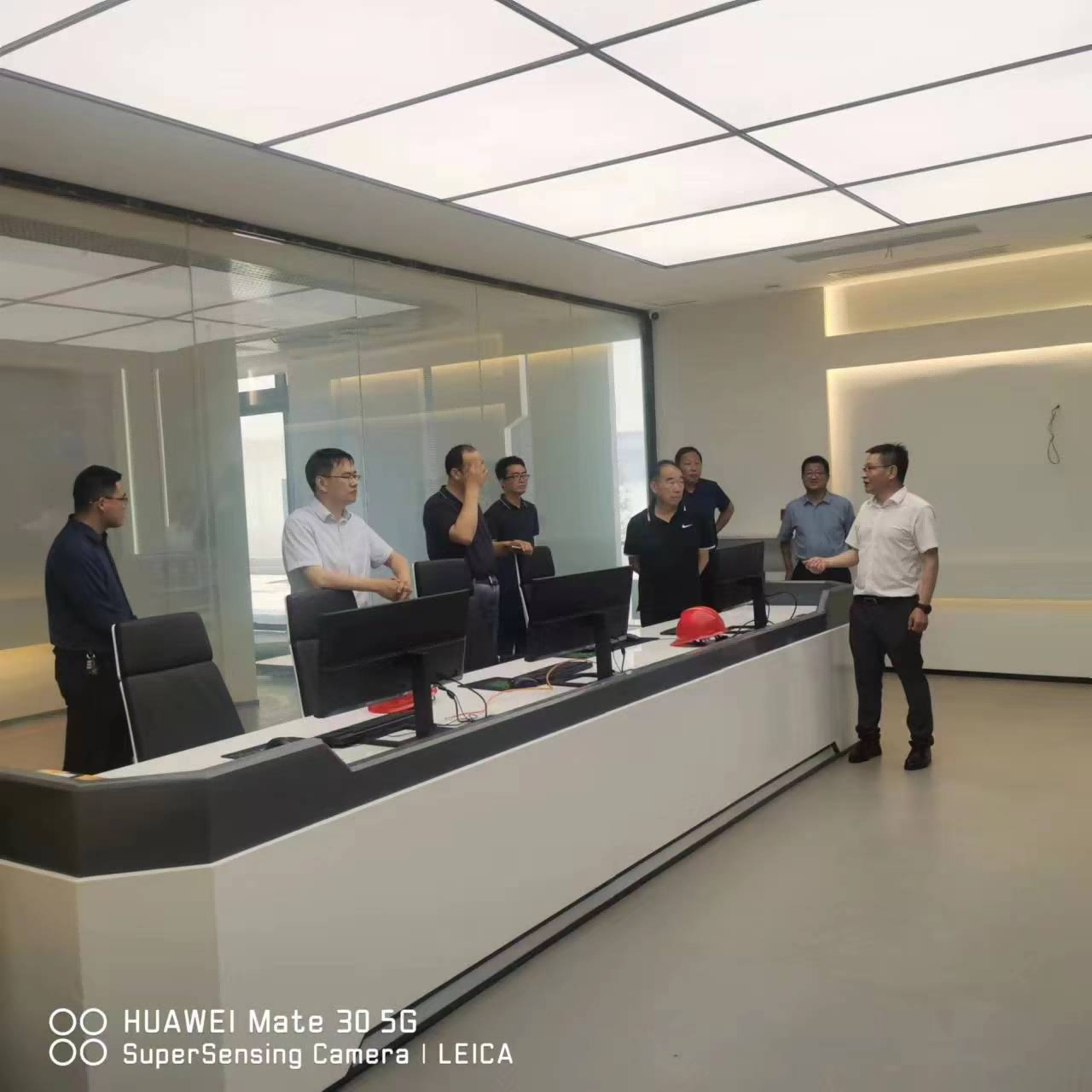 省水利廳河湖管理處調研礦產公司