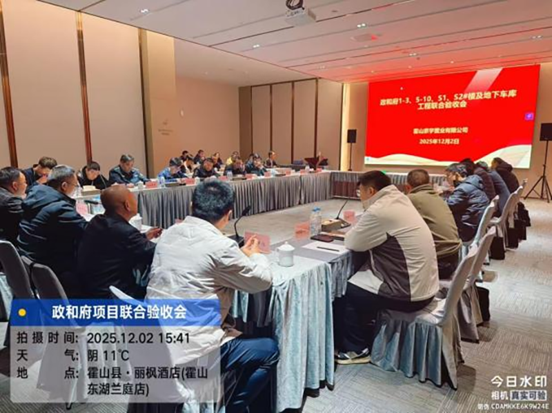 政和府項目通過聯(lián)合驗收